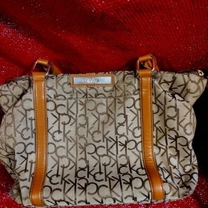 Calvin Klein, cloth shoulder bag